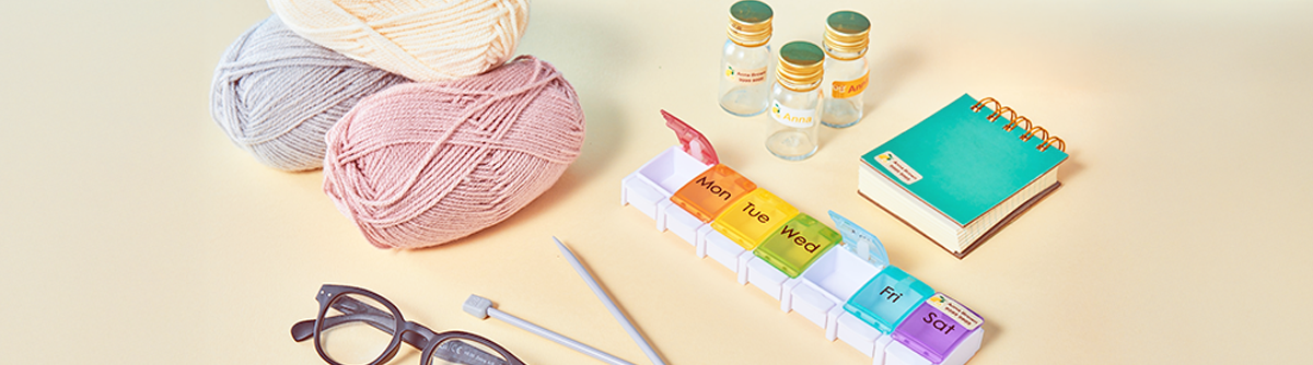 Care home labels for residents