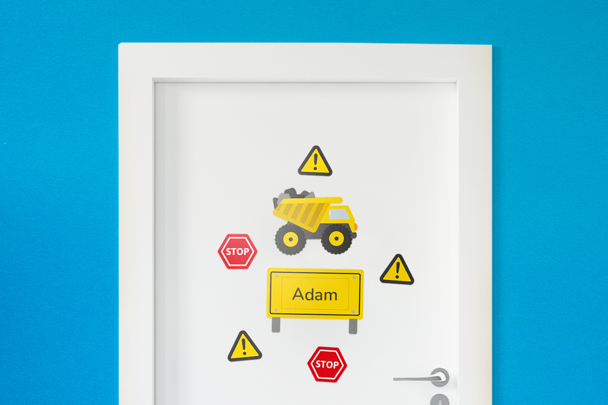 Door Stickers for bedroom or playroom decor