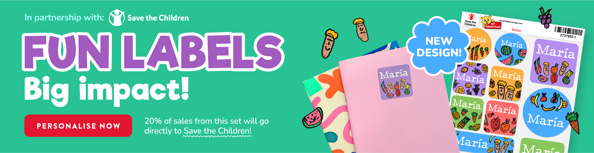 Save the Children banner