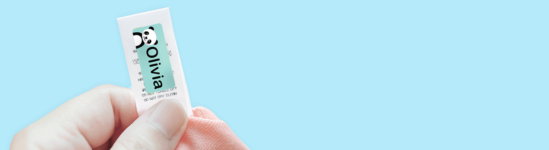 Durable personalised name stickers for school and everyday use