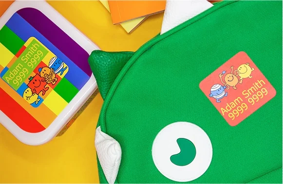 Mr Men Stickers & Iron-ons