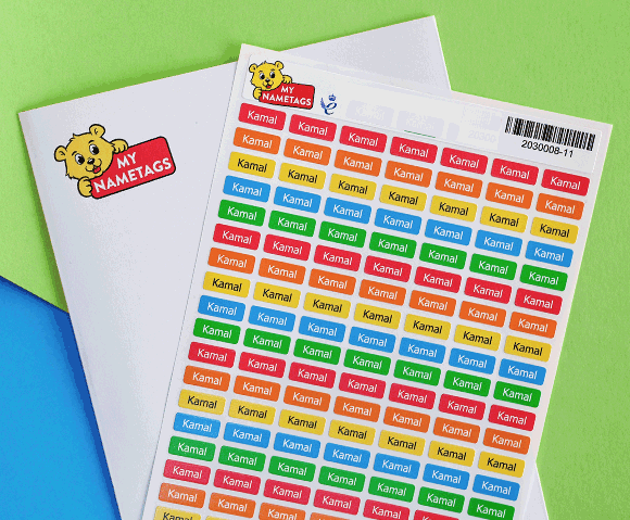 Ministickers for small items like pens and USBs
